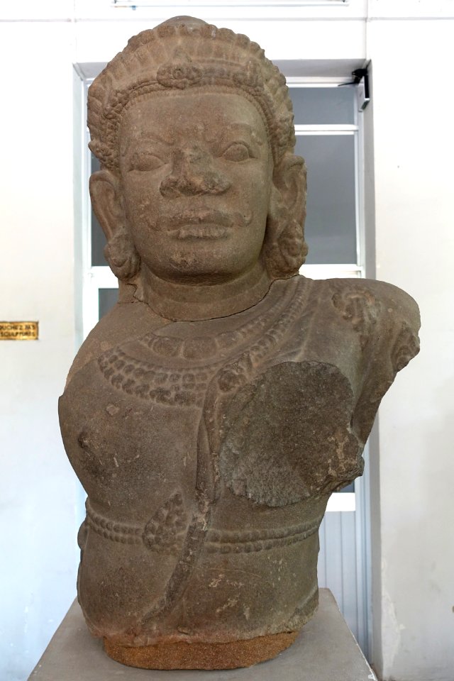 Shiva, Tra Kieu, 7th-8th century, Quang Nam - Museum of Cham Sculpture - Danang, Vietnam - DSC01539