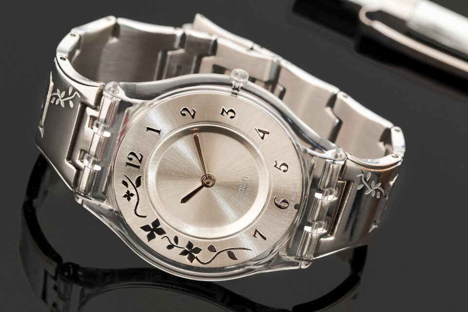 Watch steel bracelet photo