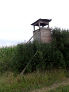Shooting stand Streufdorf, Thuringia