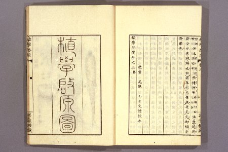 Shokugaku keigen by Udagawa Yoan. Edo Suharaya Ihachi, etc., 1837 - 055-006l