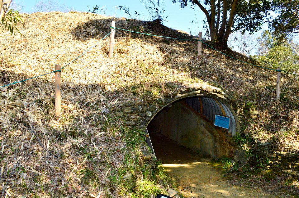 Shogunzuka Kofun (Wakayama), sekishitsu entrance