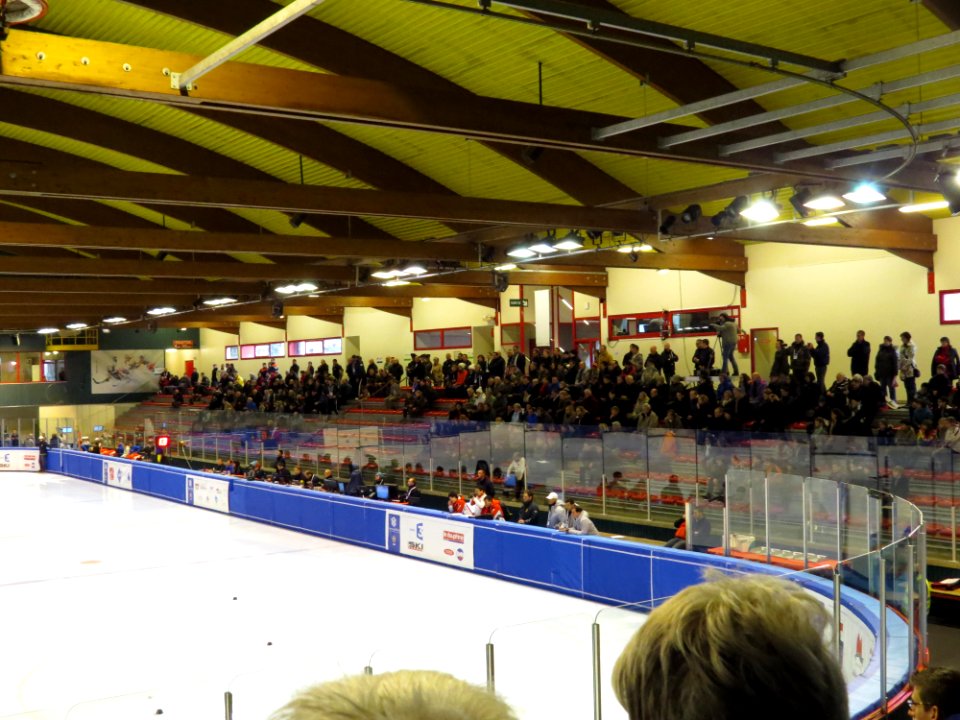 ShorttrackauxJMM2013 vue globale de la patinoire 2