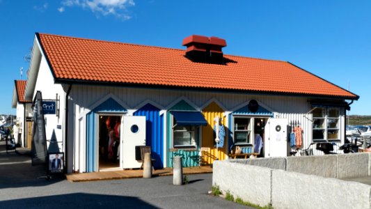 Shops in Malmön's harbor 1 photo