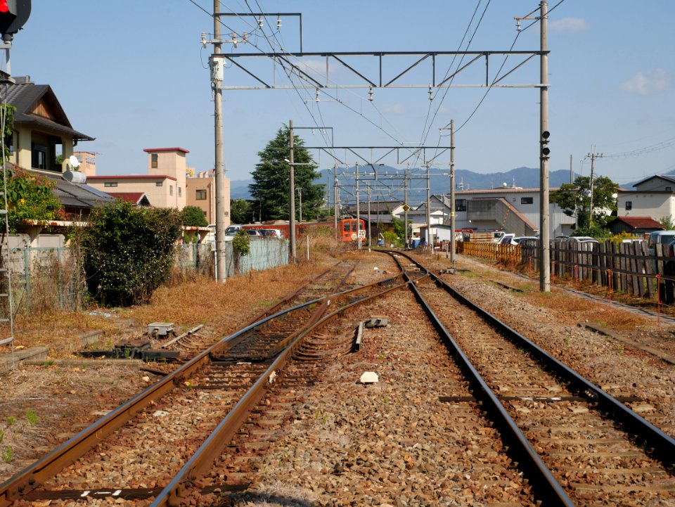 Shin Yokaichi station turnout on west side 20201014