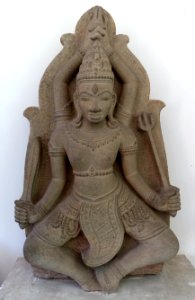 Shiva, Thap Mam, 13th-14th century, Binh Dinh - Museum of Cham Sculpture - Danang, Vietnam - DSC01425