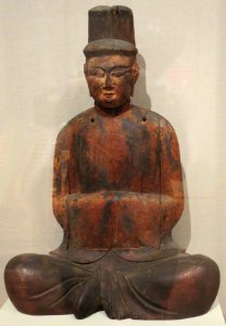 Shinto Deity, Heian period, Honolulu Museum of Art 387.1