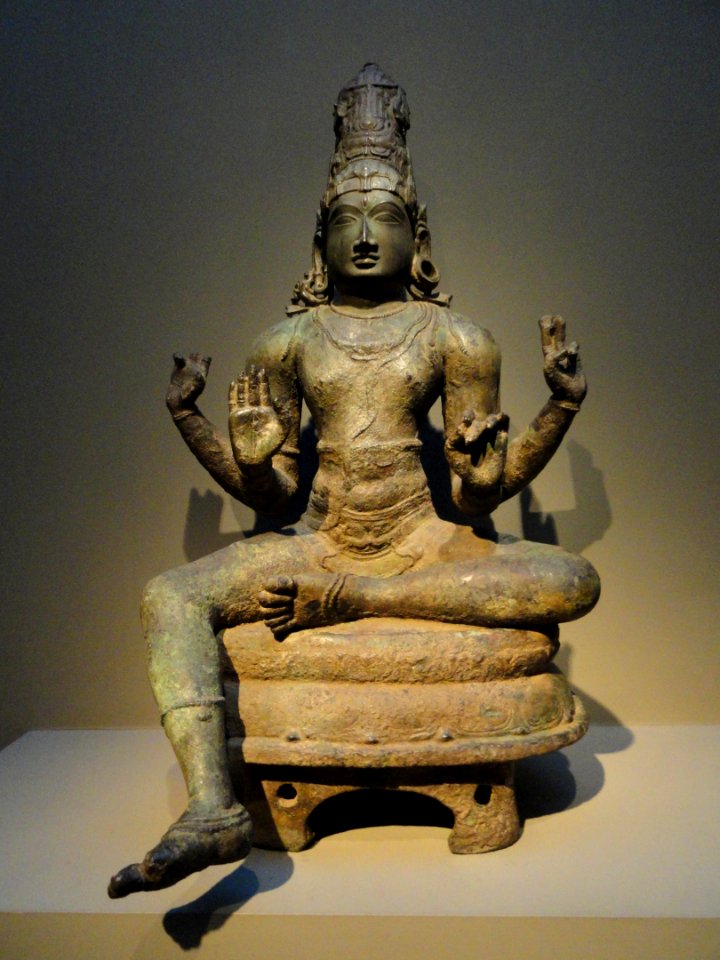 Shiva, South India, Vijayanagar, c. 13th-14th century AD, bronze - Arthur M. Sackler Gallery - DSC05994