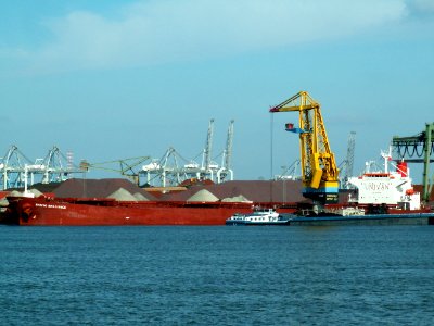 Shinyo Brilliance - IMO 9268992 - Callsign 9HFM9 , Mississippi harbour, Port of Rotterdam, Holland 12-Mar-2006
