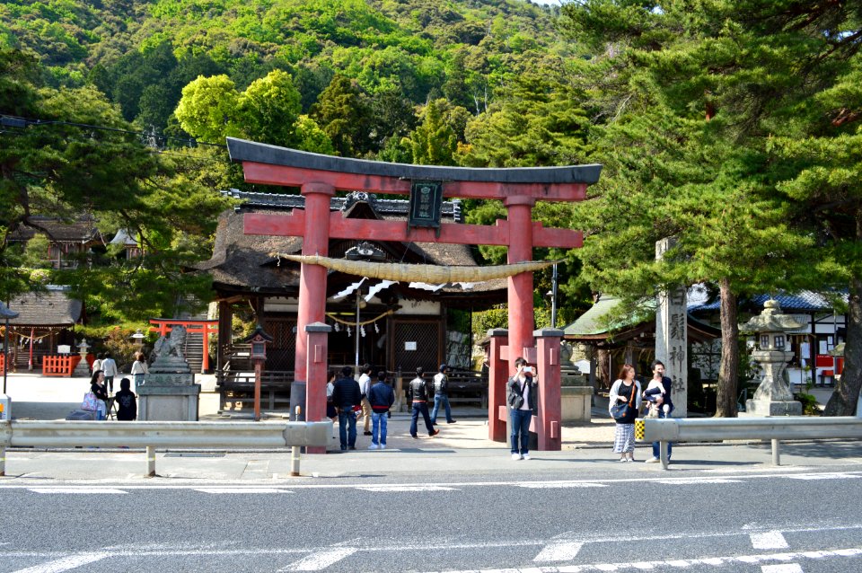 Shirahige-jinja (Takashima) entrance
