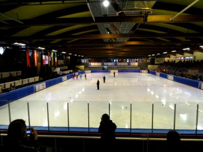 ShorttrackauxJMM2013 vue globale de la patinoire 1