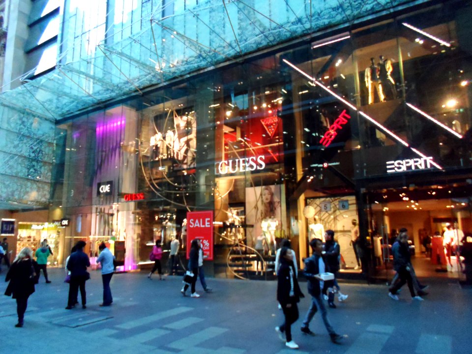 Shops Westfield Sydney 2013
