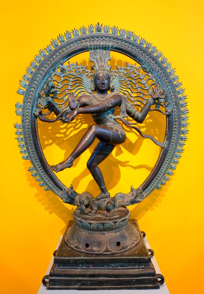 Shiva Nataraja, Southern India, c. 1400 AD, bronze - Östasiatiska museet, Stockholm - DSC09361