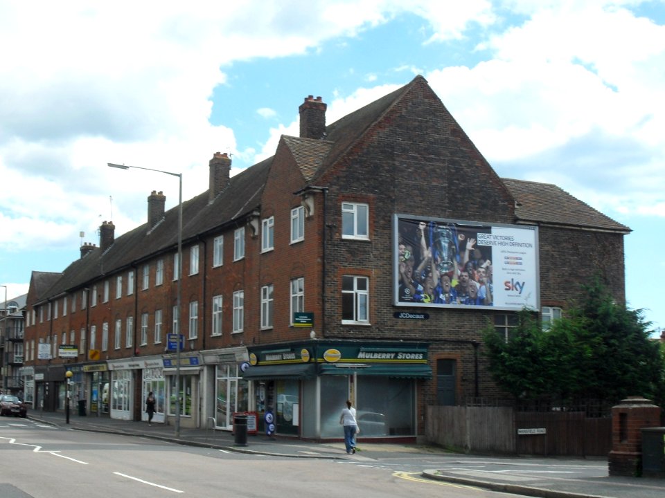 Shopping Parade at 304–322 Portland Road, Aldrington (August 2010)