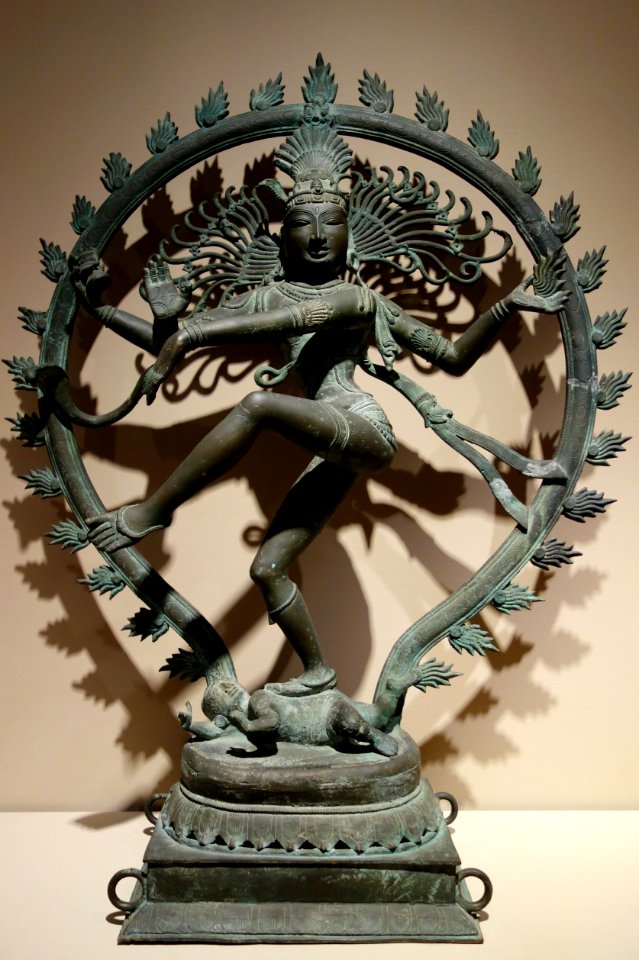 Shiva as Lord of the Dance (Shiva Nataraja), India, 19th century, bronze - Chazen Museum of Art - DSC01607