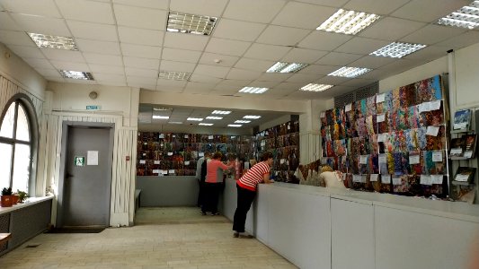 Shop of Pavlovo-Posad shawl manufacture 3