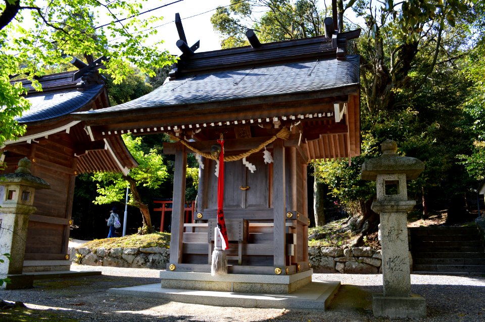 Shirahige-jinja (Takashima) geku