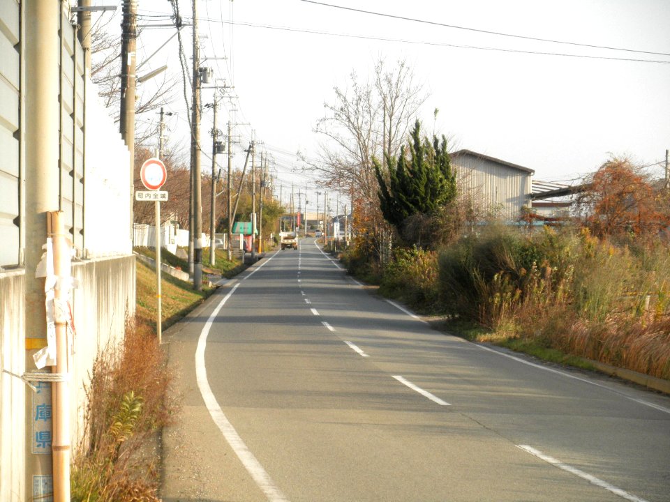 Shimokusadani Inamitown Hyogopref Hyogoprefectural road 377 Nomura Akashi Line