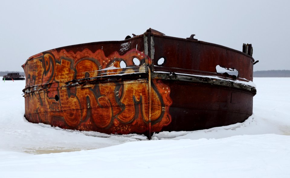Shipwreck Pateniemi Oulu 20160305 02