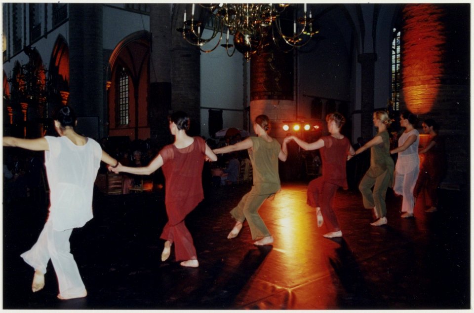 Show in de Grote of St. Bavokerk t.g.v. het jaarlijks congres van de Vereniging van Nederlandse Gemeenten. NL-HlmNHA 54036894 02
