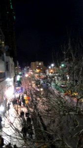 Sidewalk at Nigh - Khosrawi st (Andarz Goo) - Near Holy shrine of Imam Ali al-Ridha - Mashhad - Khorasan - Iran 1