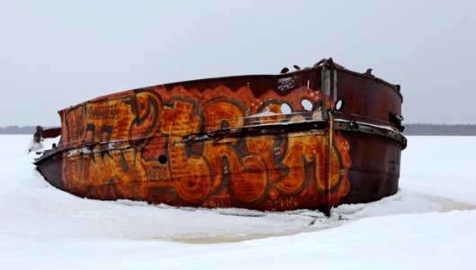 Shipwreck Pateniemi Oulu 20160305 01