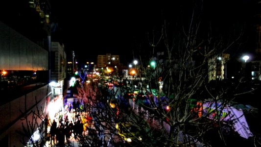 Sidewalk at Nigh - Khosrawi st (Andarz Goo) - Near Holy shrine of Imam Ali al-Ridha - Mashhad - Khorasan - Iran 3