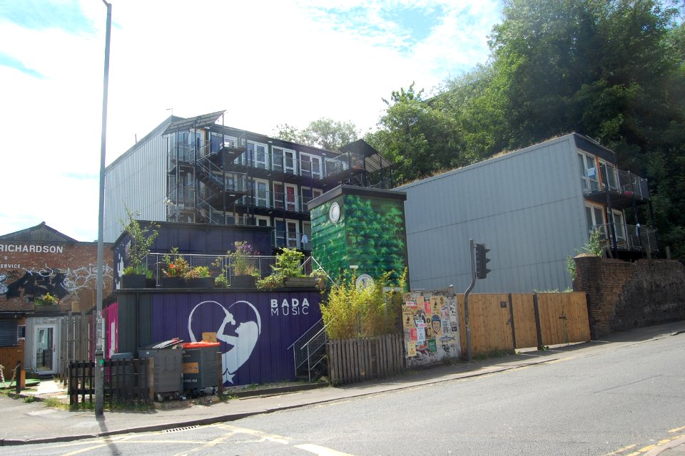 Shipping Container Houses, New England Road, Brighton (July 2019) (3)