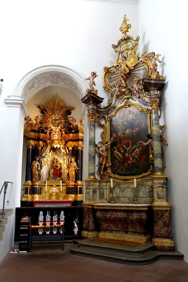 Side altar - Neumünster - Würzburg, Germany -DSC05232