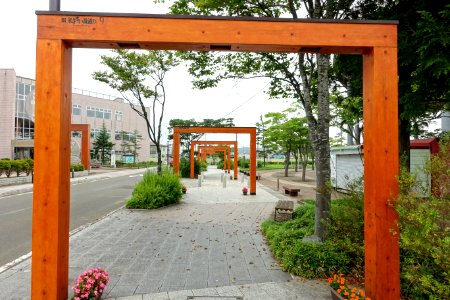 Sidewalk - Mutsu, Aomori - DSC09998