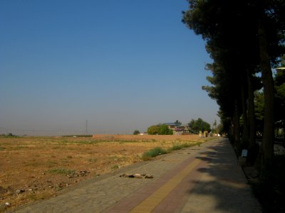 Sidewalk of Erfan st - Nishapur