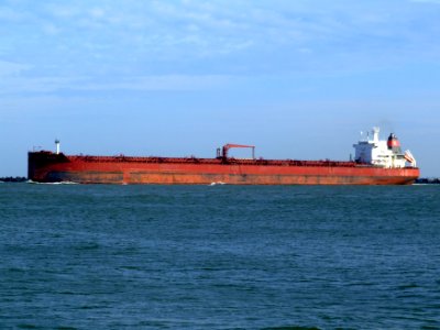 Sibonina - IMO 9036519 - Callsign A8LU6 leaving Port of Rotterdam, Holland 27-Jan-2005 photo-1