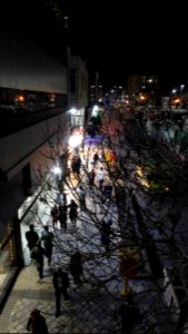 Sidewalk at Nigh - Khosrawi st (Andarz Goo) - Near Holy shrine of Imam Ali al-Ridha - Mashhad - Khorasan - Iran 4
