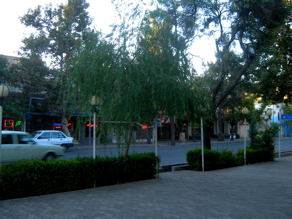 Sidewalk front of Maskan Bank - Daraei ave - Nishapur 2