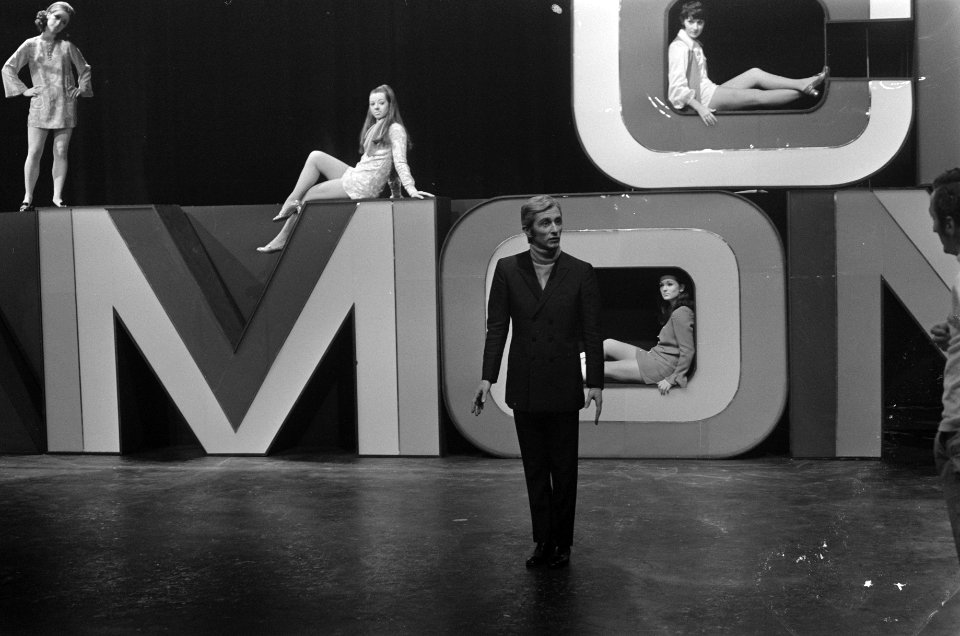 Show van Marcel Amont voor TROS-TV, Bestanddeelnr 923-2600