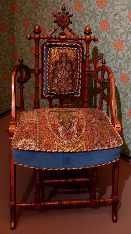 Side chair by George Jacob Hunzinger, c. 1870, Crystal Bridges