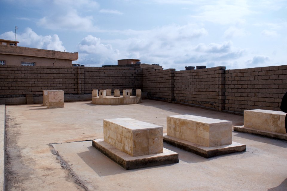 Shrine of Shekhse Bate in Babera village, rebuilt after 2014 15