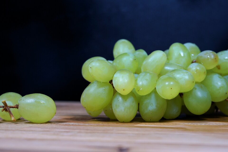 Winegrowing grapevine green grapes