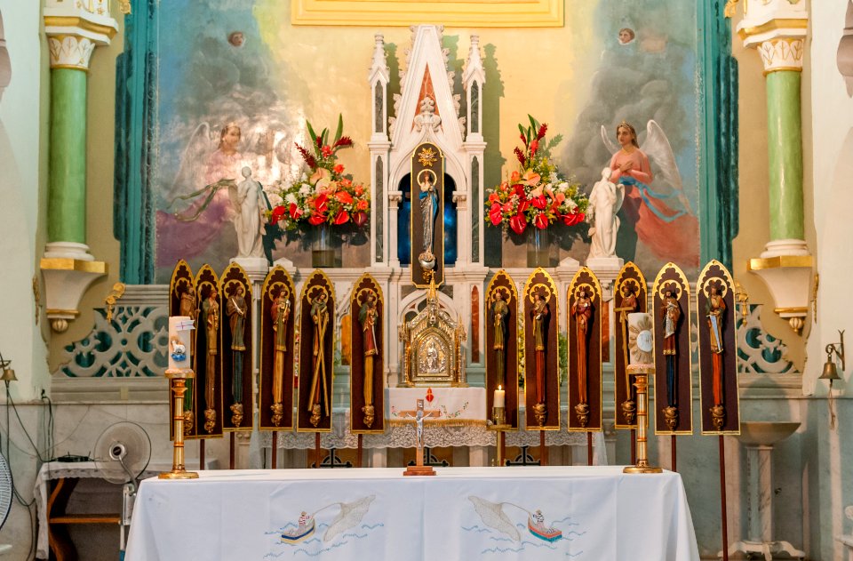 Shrine in Virgen del Valle Church