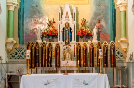 Shrine in Virgen del Valle Church