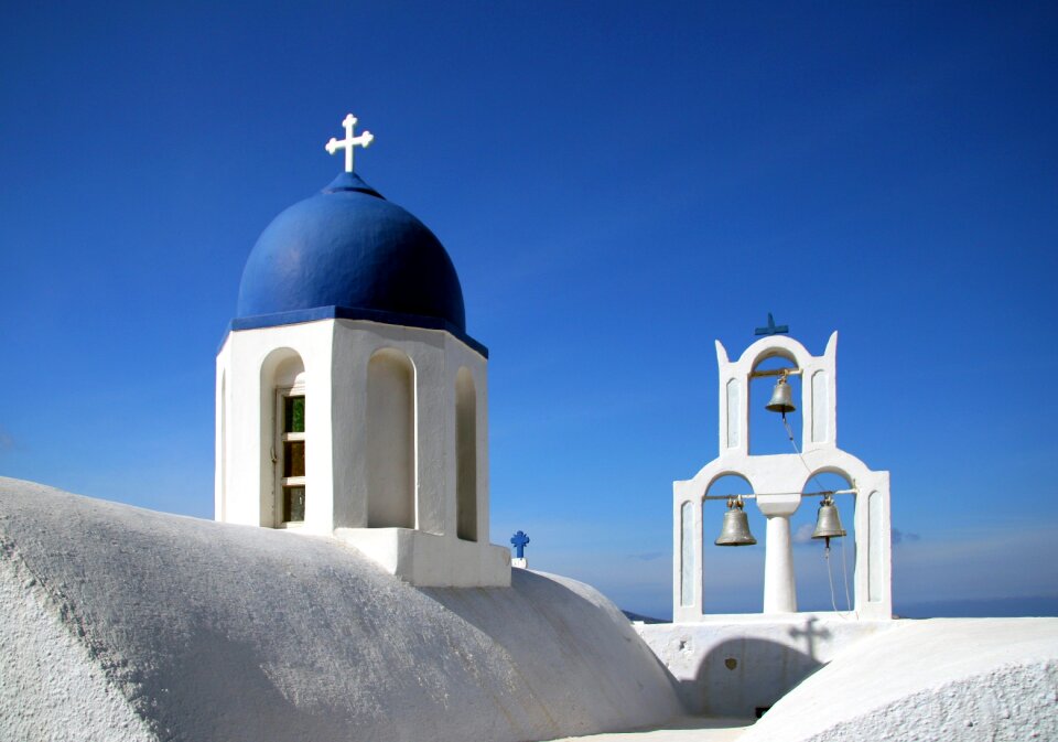 Caldera white houses greece