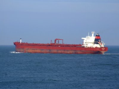Sibonina - IMO 9036519 - Callsign A8LU6 leaving Port of Rotterdam, Holland 27-Jan-2005 photo-5