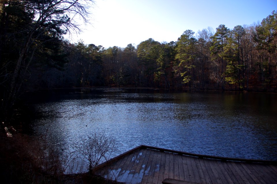 Sibley Pond, Sope Creek Trail, December 2019 01