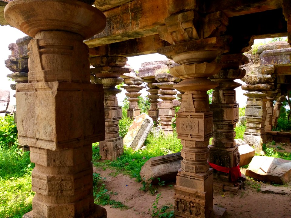 Shiva temple ruins, Khammampally Telangana - 18