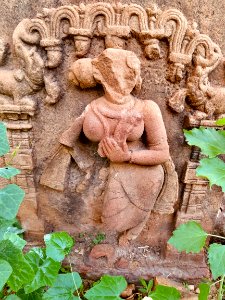 Shiva temple reliefs and artwork, Khammampally Telangana - 04