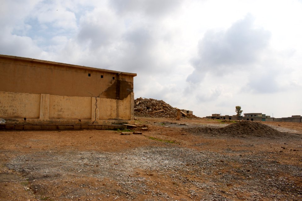 Shrine of Shekhse Bate in Babera village, rebuilt after 2014 03