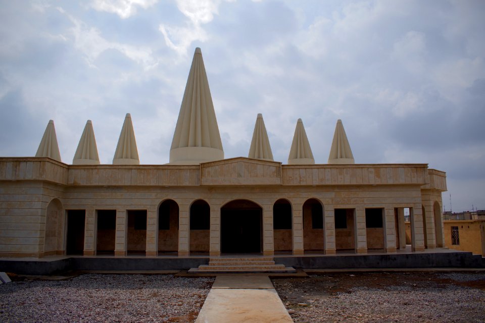 Shrine of Shekhse Bate in Babera village, rebuilt after 2014 13
