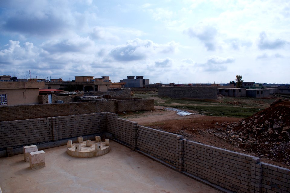 Shrine of Shekhse Bate in Babera village, rebuilt after 2014 17
