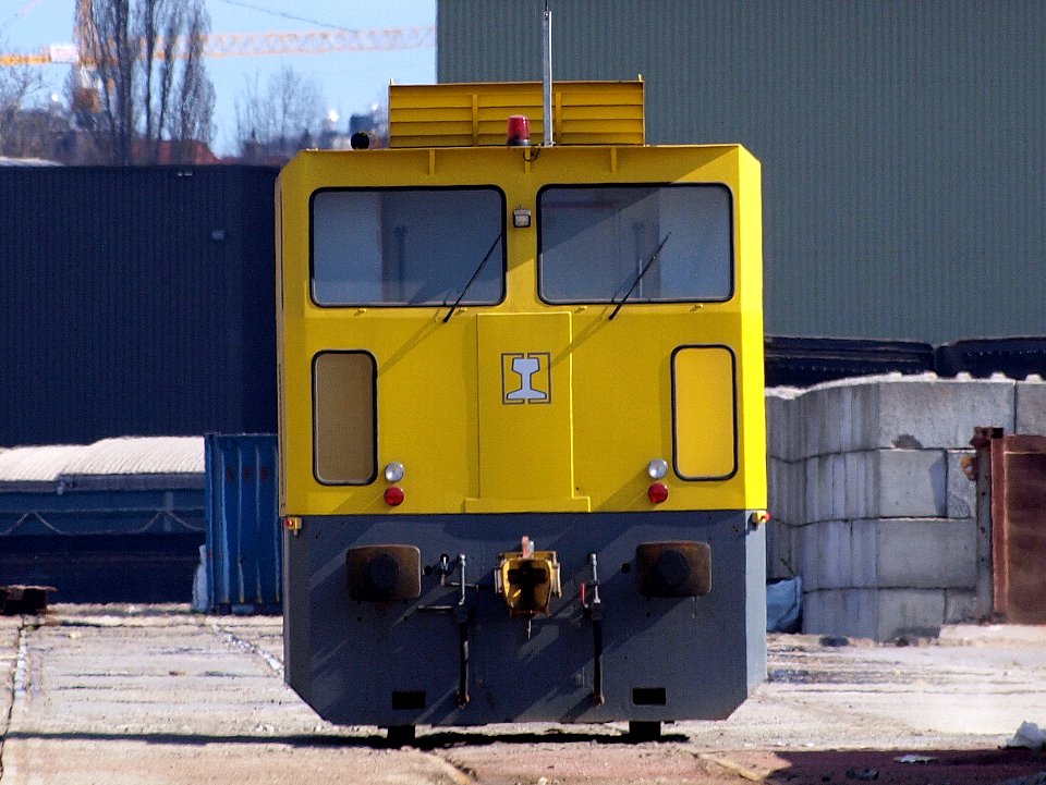 Shunter at Amsterdam harbour