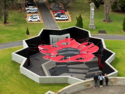Shrine of Remembrance school entrance 20180726-035