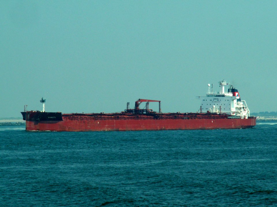 Siboti - IMO 9009396 - Callsign C6UV3 , leaving Port of Rotterdam, Holland 15-Jul-2005 photo-1